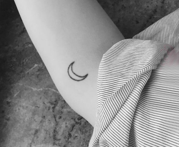 简单纹身小图案 多款极简线条纹身黑色小图案纹身图案