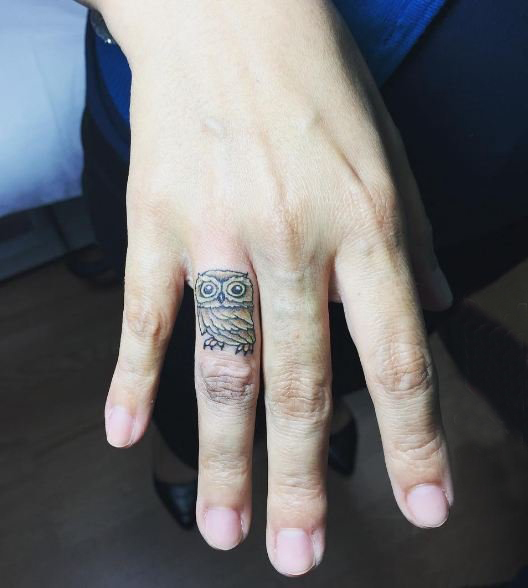 简单纹身小图案 多款极简线条纹身黑色小图案纹身图案