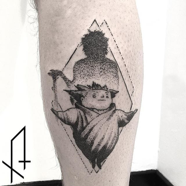 纹身点刺技巧 多款简单线条纹身点刺技巧经典纹身图案