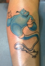 纹身卡通 男生手臂上彩绘纹身卡通图片
