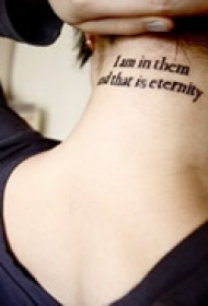 流行时尚颈部英文