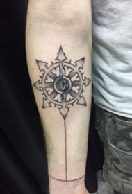 几何纹身 男生手臂上几何纹身经典图案