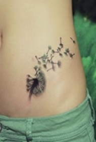 优雅创意艺术纹身