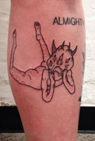 极简线条纹身 多款极简线条纹身素描欧美抽象纹身图案