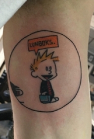 纹身卡通 女生手臂上彩绘纹身卡通可爱纹身图案