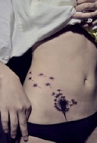 精致洋气腹部图腾纹身缩略频道推荐图