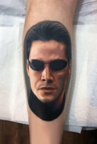 人物纹身图片 男生手臂上人物纹身图片