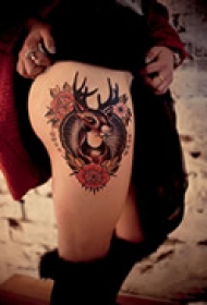 霸气经典臀部龙纹