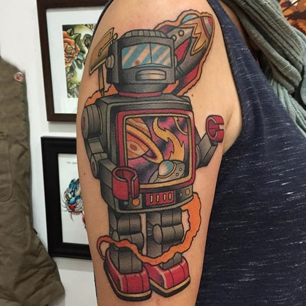 彩绘纹身 多款彩绘纹身素描欧美抽象纹身图案