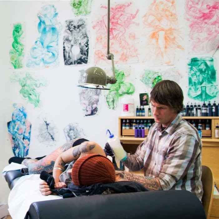 后背纹身图案 多款彩绘纹身素描后背纹身图案