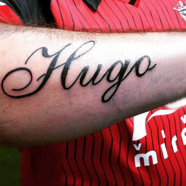 花体英文纹身 多款极简线条纹身花体英文纹身图案