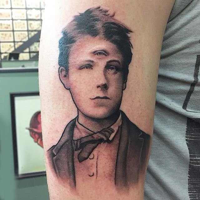 人物肖像纹身 多款素描纹身人物纹身图案