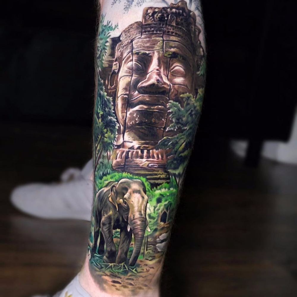 纹身动物 多款素描纹身动物纹身图案