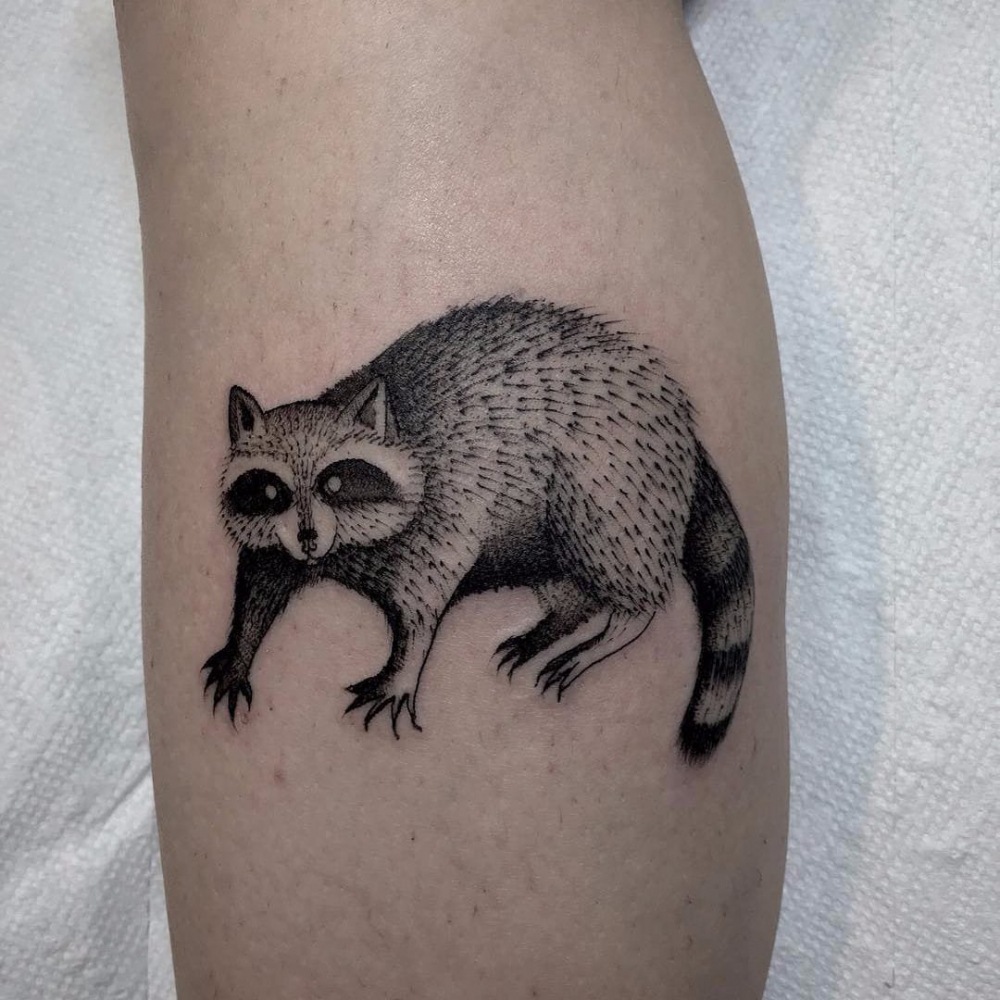 纹身动物 多款素描纹身动物纹身图案