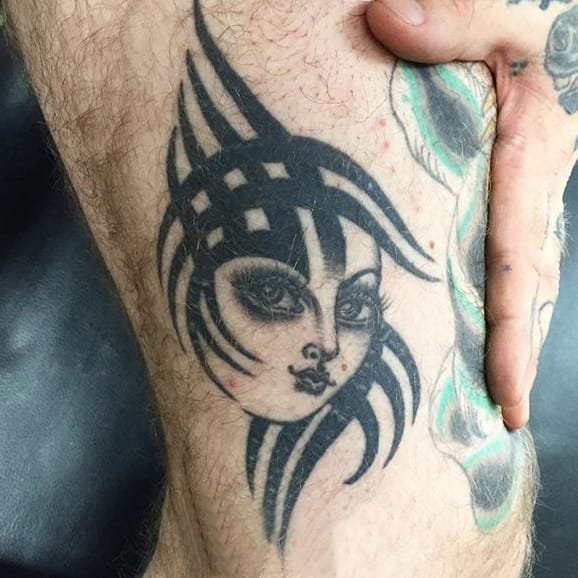 纹身黑色 多款黑灰纹身点刺技巧欧美抽象纹身图案