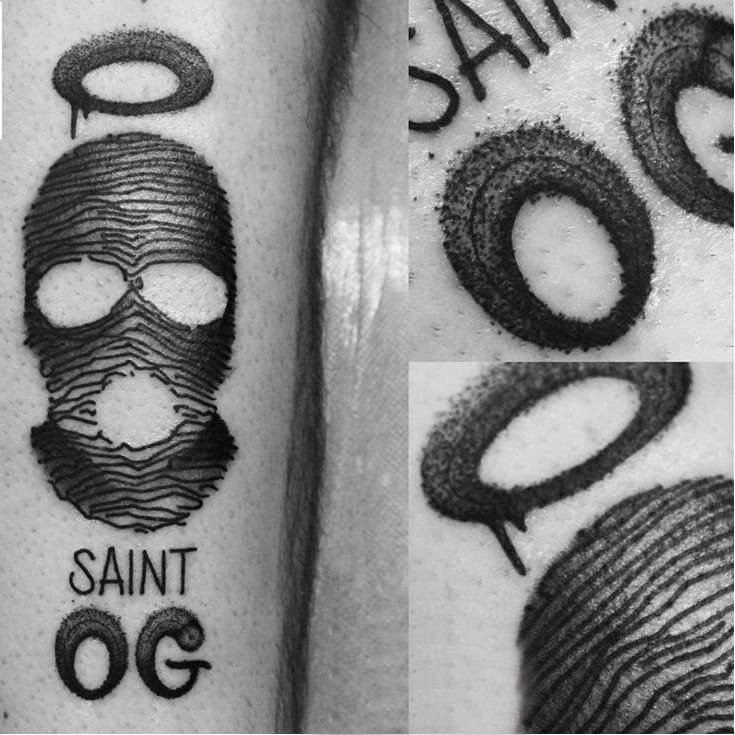 纹身黑色 多款黑色纹身点刺技巧抽象纹身图案