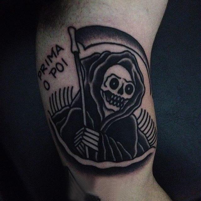 纹身黑色 多款黑色纹身点刺技巧欧美抽象纹身图案