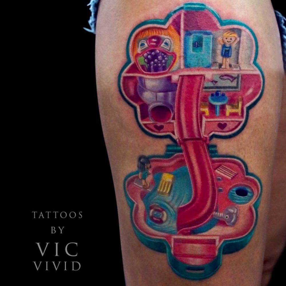 纹身可爱图案 多款小清新文艺纹身彩色可爱纹身图案