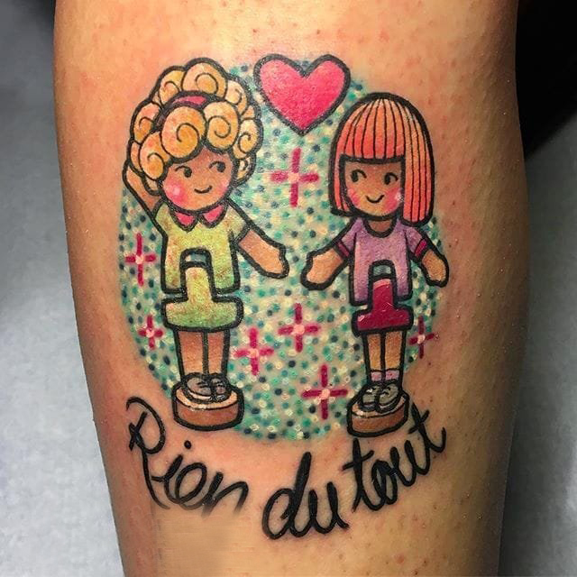 纹身可爱图案 多款小清新文艺纹身彩色可爱纹身图案