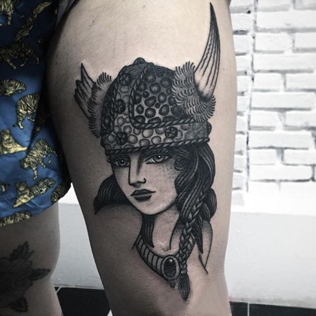 女生人物纹身图案 多款素描纹身彩色人物纹身图案