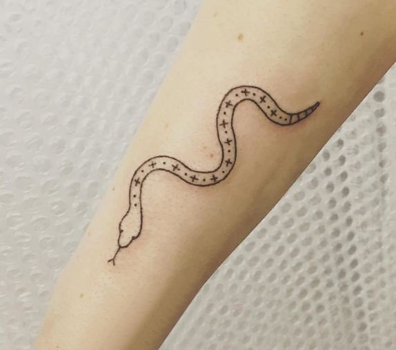 欧美小图案纹身 多款简单线条纹身素描欧美小图案纹身图案