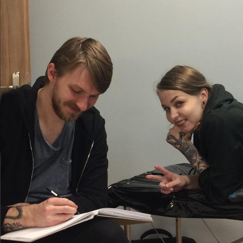 欧美抽象纹身 多款彩绘纹身素描欧美抽象纹身图案