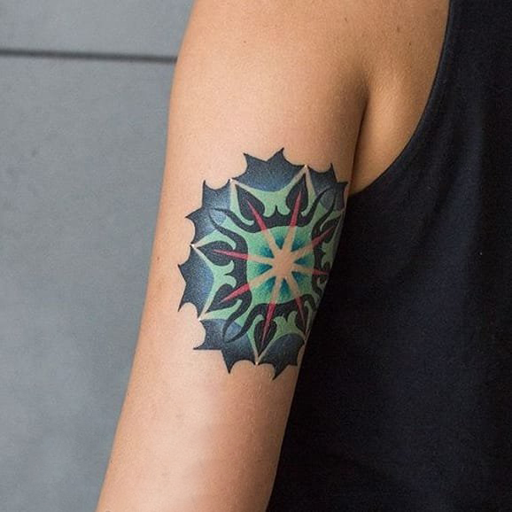 欧美抽象纹身 多款彩绘纹身素描欧美抽象纹身图案