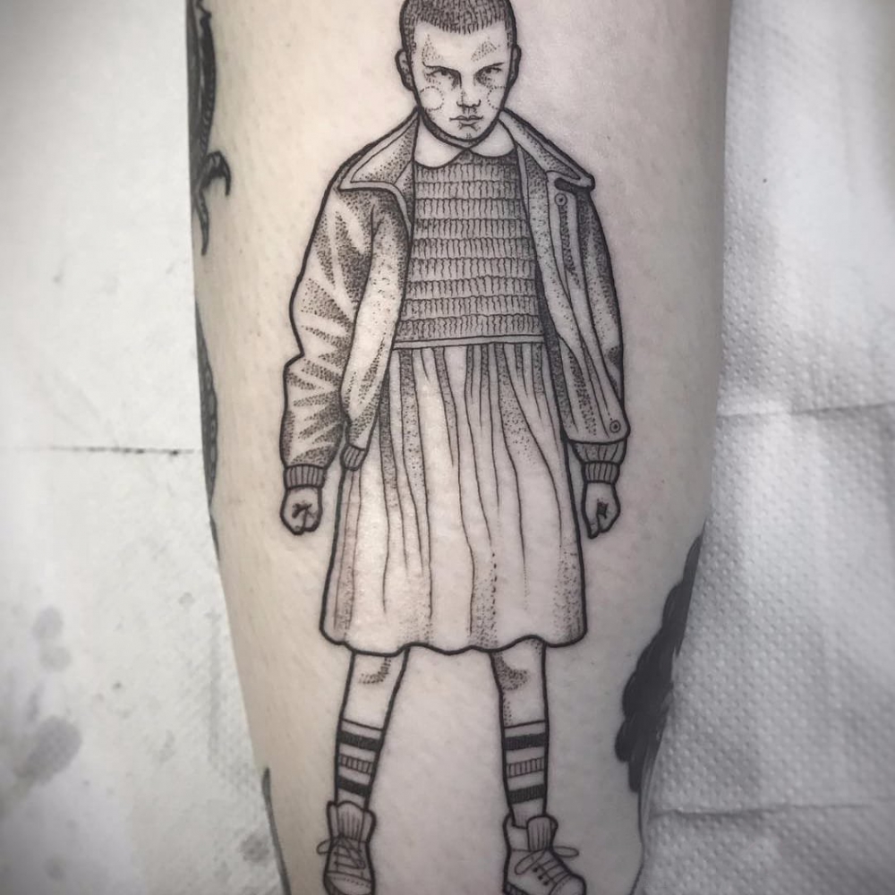 人物纹身图案 多款素描纹身人物纹身图案