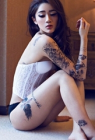 纹身的女人竟然那么美