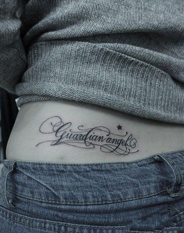 流行艺术英文纹身