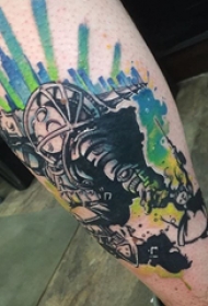 机器人纹身 多款素描纹身机器人纹身图案