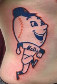 纹身卡通 多款简单线条纹身彩绘卡通可爱纹身图案