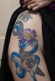 艺术经典臀部花图