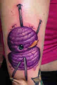 纹身卡通 多款简单线条纹身卡通人物彩色纹身图案