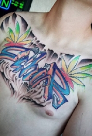 花体英文纹身 多款简单线条纹身花体英文纹身图案