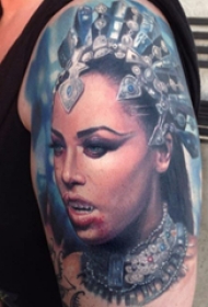 恐怖纹身 多款素描纹身恐怖纹身图案