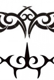 部落图腾纹身 黑色纹身部落图腾纹身手稿缩略频道推荐图