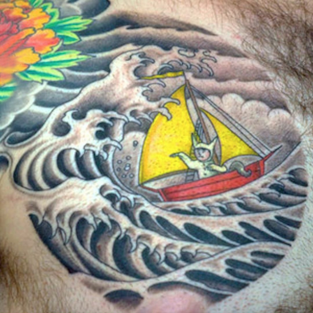 百乐动物纹身 多款彩色纹身动物素描纹身图案