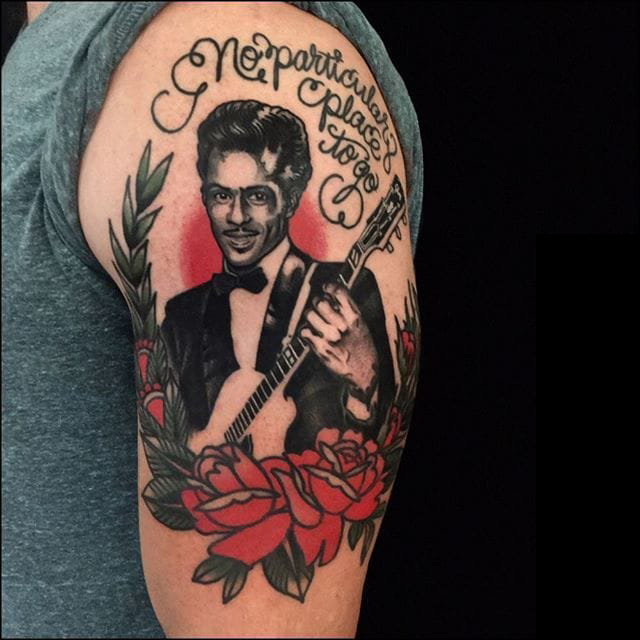 人物纹身图案 多款黑色纹身点刺技巧人物纹身图案