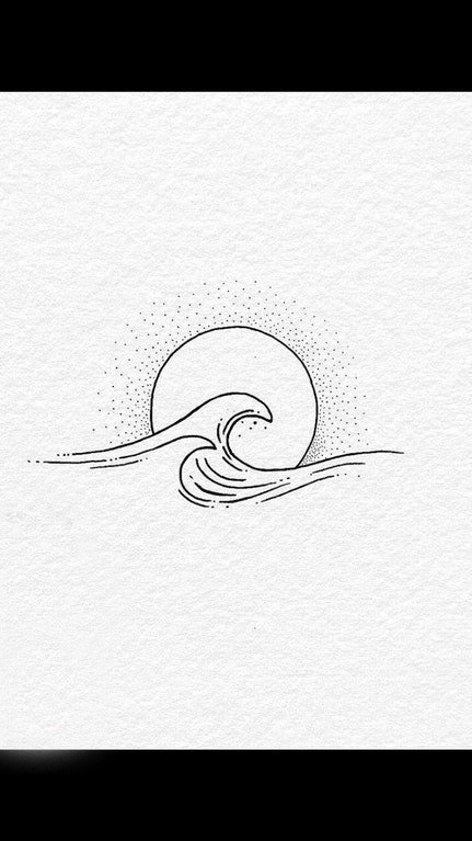 几何 纹身图案 多款简单线条纹身素描几何小清新纹身手稿