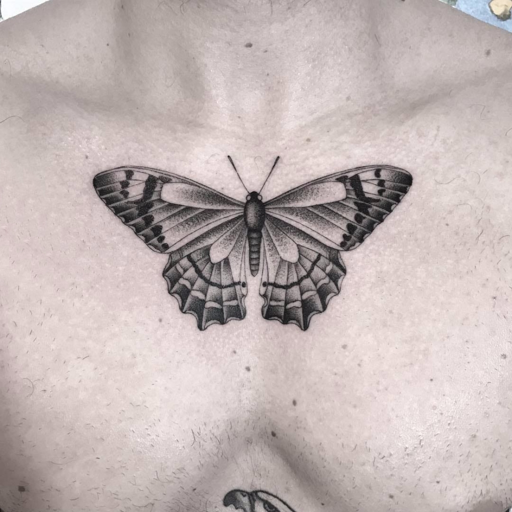 百乐动物纹身 多款简单线条纹身百乐动物纹身图案