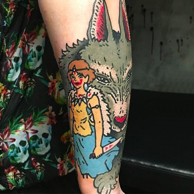 彩绘纹身 多款素描纹身彩色抽象纹身图案