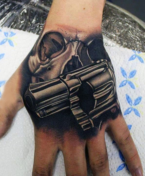 枪纹身 多款素描纹身点刺技巧枪纹身图案