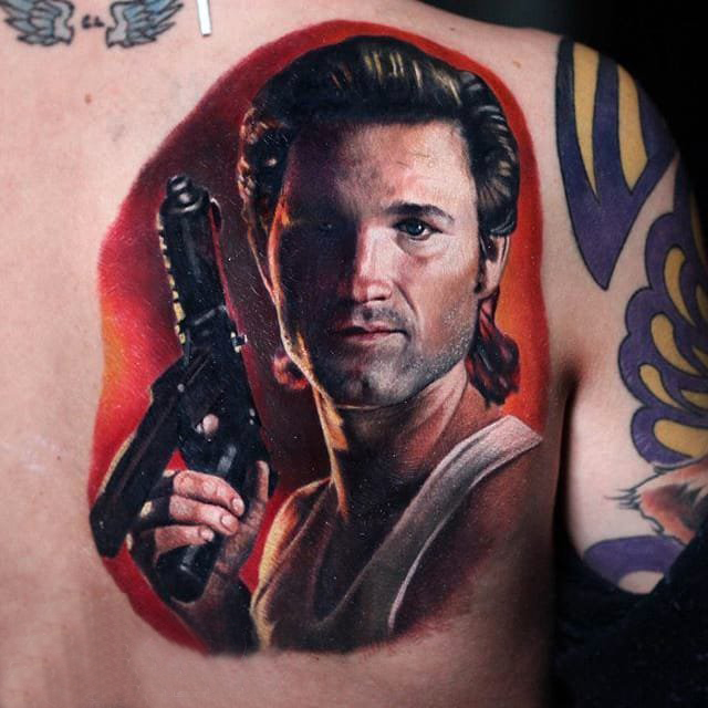 人物纹身图案 多款彩绘纹身素描人物肖像纹身图案