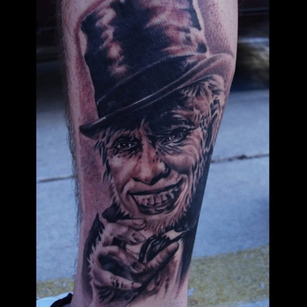 人物肖像纹身 多款黑灰纹身点刺技巧人物肖像纹身图案