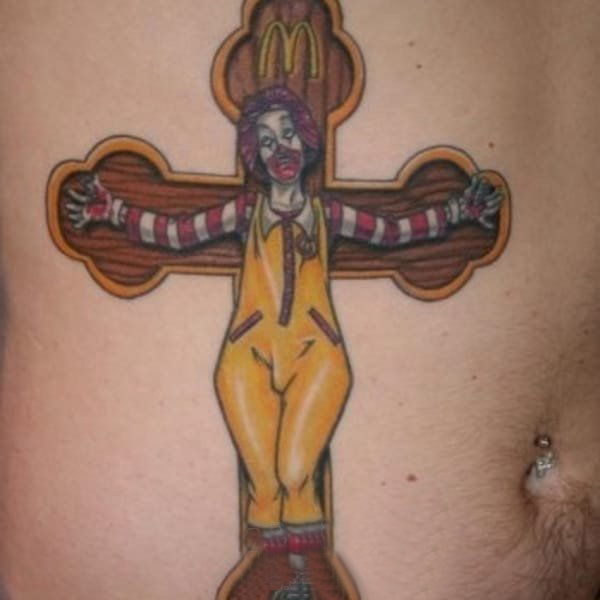 纹身彩色 多款彩绘纹身素描卡通纹身图案