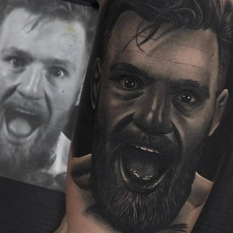 黑灰纹身 多款简单线条纹身黑色素描纹身图案