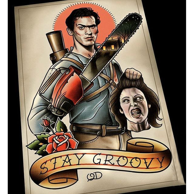 纹身人物手稿 多款人物肖像纹身彩绘old纹身手稿