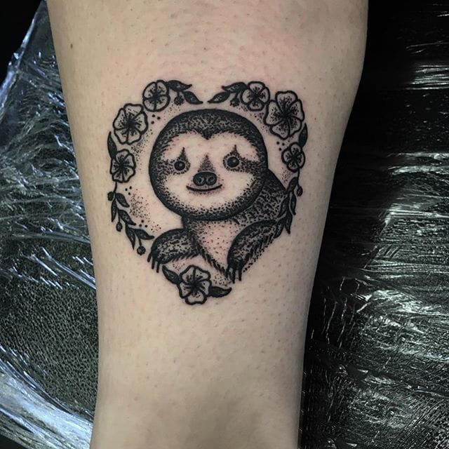 小动物纹身 多款黑灰纹身点刺技巧小动物纹身图案