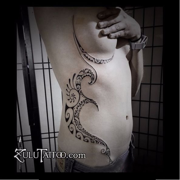 部落图腾纹身 多款点刺纹身黑色部落图腾纹身图案